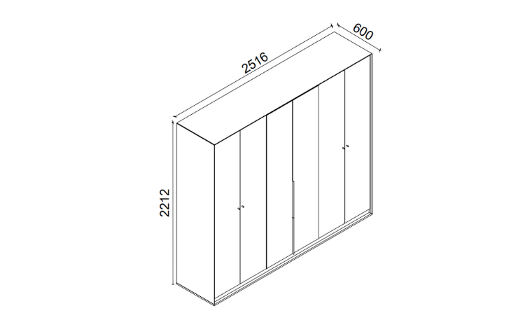 Sepia 6 K Wardrobe - 3