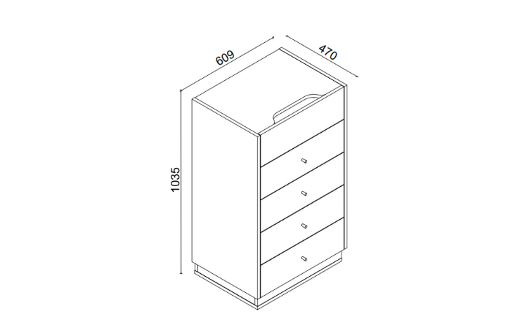 Sepia High Dresser - 3