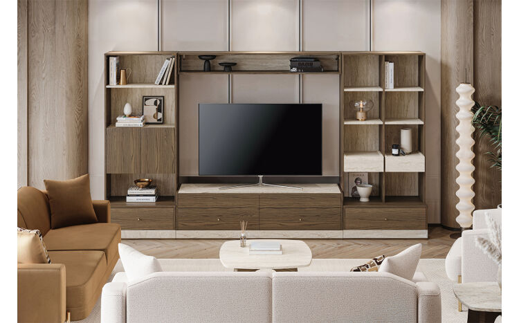 Sepia Living Room TV Unit Set - 1