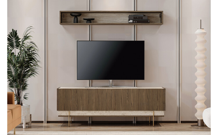 Sepia Living Room TV Unit Set - 2