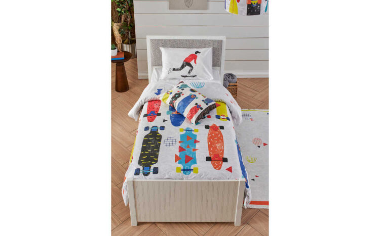 Skateboard Skate Duvet Cover Set - 1