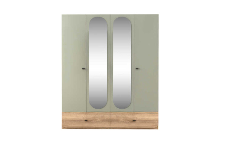 Stella 4-Door Wardrobe - 1