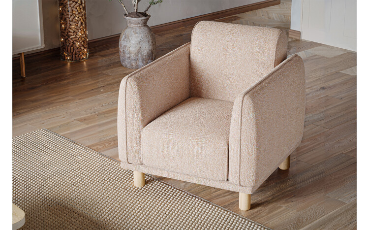 Timber Sofa Set - 6