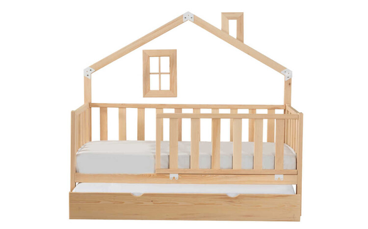 Tiny Montessori Natural Bedstead - 3