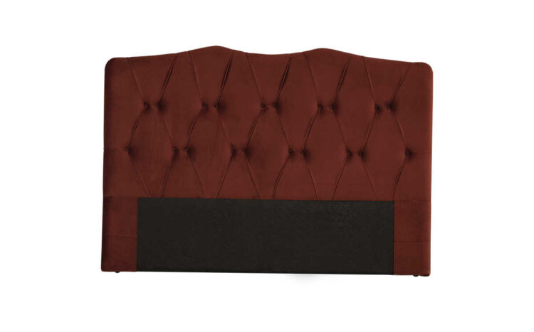 Vegas 160cm Headboard Sens. Eva Red Coffee - 1