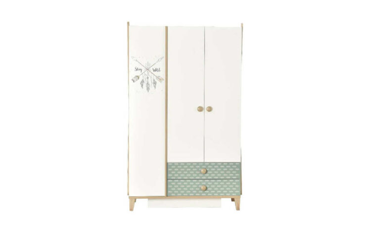 Yuchi 3-Door Wardrobe - 1